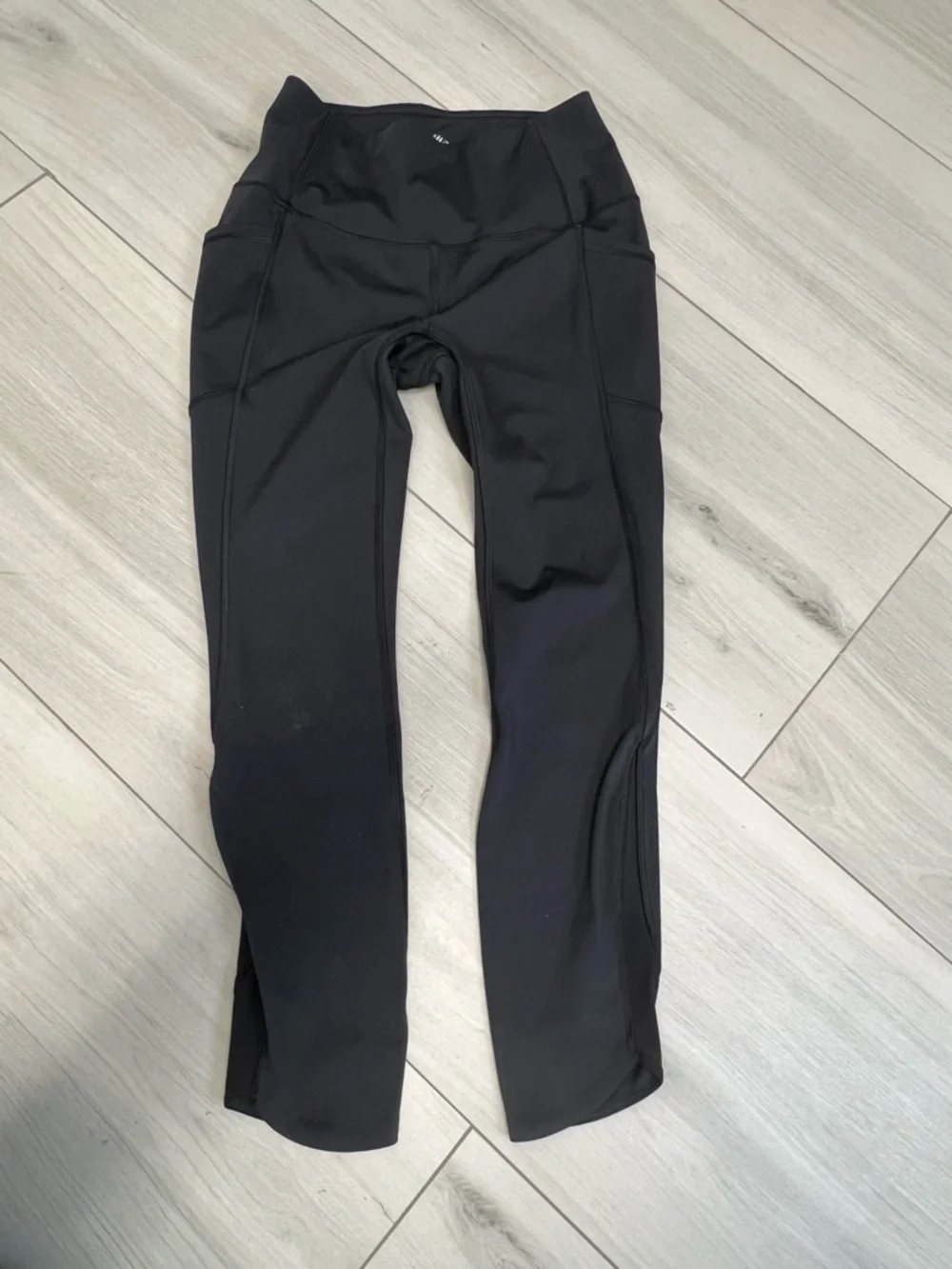 RBX Active Power Hold Leggings Black High Waist Pockets Performance Sz SP - Picture 1 of 6